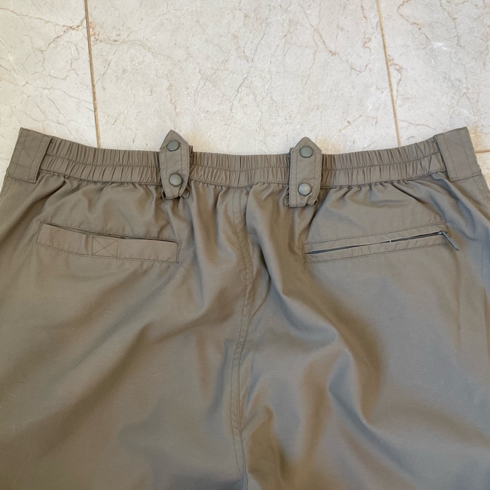 Exofficio Convertible Cargo Pants Men XL Tan Outdoors Hiking Fishing 32" Inseam - Picture 10 of 13